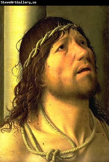 Antonello da Messina Christ at the Column (detail)